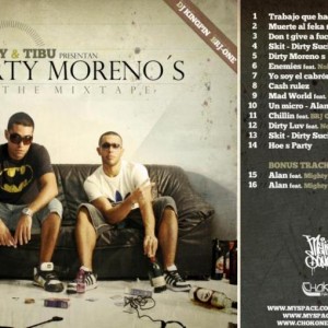 Trasera: Tibu y Souey - Dirty morenos the mixtape