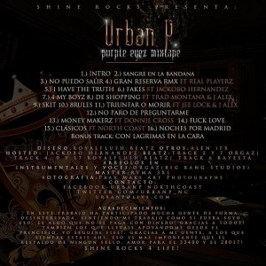 Trasera: Urban P. - Purple eyez mixtape