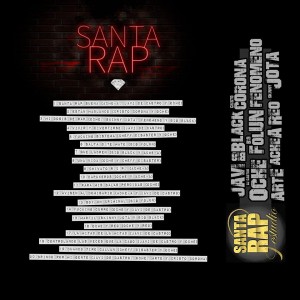 Trasera: VVAA - Santa rap Vol. 1