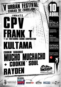 5 urban festival en Torrejon