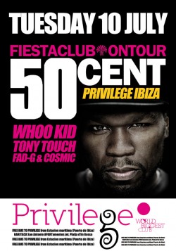 50 Cent en Ibiza