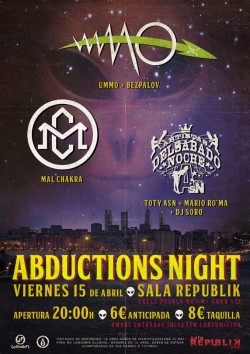 Abductions Night en Madrid