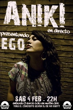Aniki presenta EGo en Zaragoza