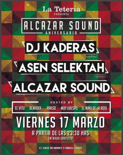 Aniversario Alcázar Sound en Ubeda