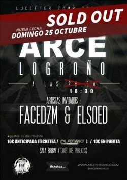 Arce - Luciffer tour (2º Fecha) en Logroño