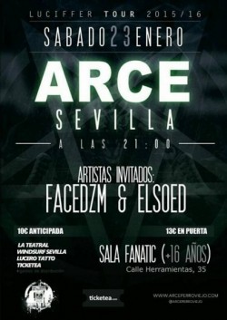 Arce - Luciffer tour en Sevilla