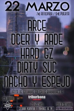 Arce, Ocer, Rade, Hard GZ y más en Madrid