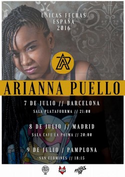 Arianna Puello en Pamplona