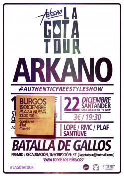 Arkano - La Gota Tour en Santander