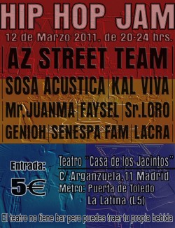 Az street team en Madrid