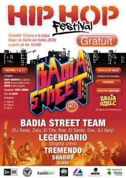 Badia street festival en Barcelona
