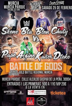 Battle Of Gods Murcia en Murcia