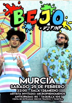 Bejo y Dj Pimp en Murcia