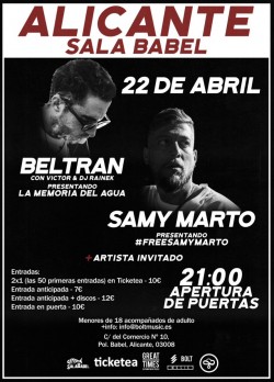 Beltrán y Samy Marto en Alicante