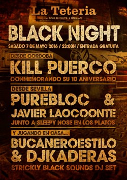 Black Night de Potorro Sound en Ubeda