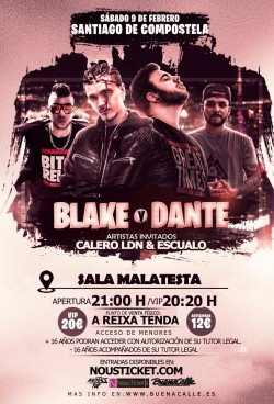 Blake & Dante en Santiago De Compostela