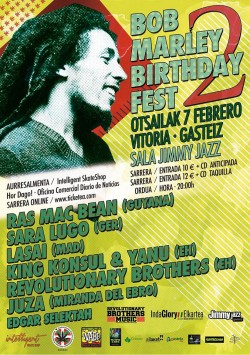 Bob Marley Birthday Fest 2 en Vitoria-gasteiz