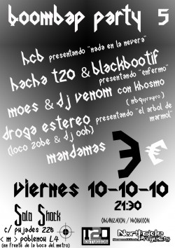 BoomBap Party vol. 5 en Barcelona