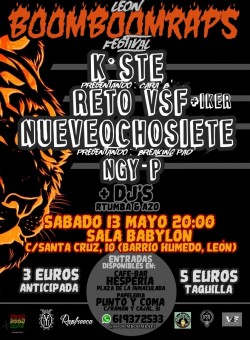 Booomboomraps Fest en León