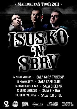 CANCELADO - Isusko & Sbrv en Valencia