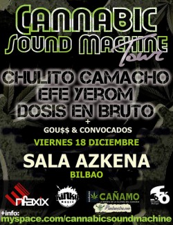 Cannabic Soun Machine Tour (BBO) en Bilbao