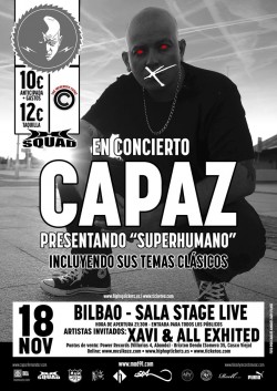 Capaz presenta "Superhumano" en Bilbao