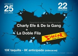 Charly Efe, Teko y La doble fila en Barcelona
