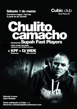 Chulito Camacho en Salamanca