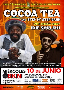 Cocoa Tea y Irie Souljah en Barcelona