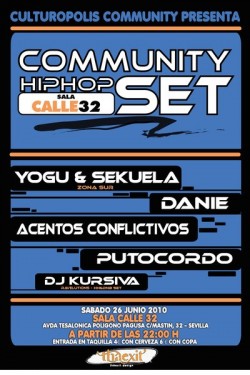 Community Hip Hop Set Calle 32 (Sevilla) en Sevilla