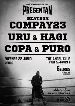 Compay23, Uru & Hagi y Copa & Puro en Madrid
