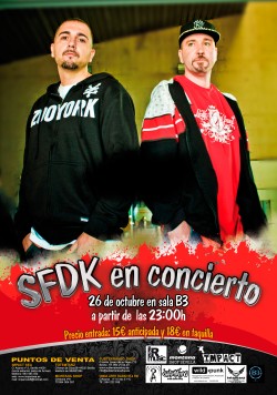 Concierto SFDK Sala B3 Sevilla