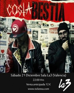 Costa presenta "Bestia" en Valencia