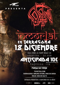 Costa presenta "Inmortal" en Tarragona
