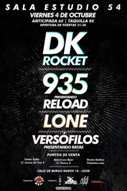 DK Rocket, 935, Lone y Versófilos en León