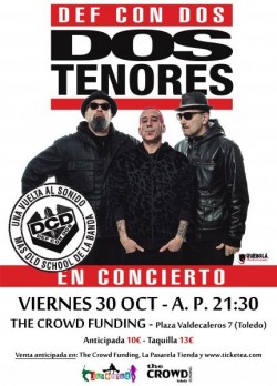 Def con Dos presenta "Dos tenores" en Toledo