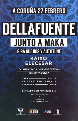 Dellafuente y Maka en La Coruña