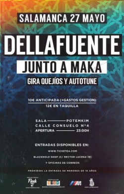 Dellafuente y Maka en Salamanca