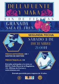 Dellafuente y Maka fin de Fiestas (2ª Fecha) en Granada
