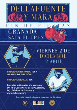 Dellafuente y Maka fin de Fiestas en Granada