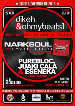 Dikeh, Ohmybeats1, Narksoul, Purebloc y más en Sevilla