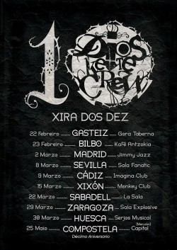 Dios ke te crew "Xira dos dez" en Cádiz