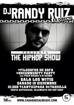 Dj Randy Ruiz: The hip hop show en Córdoba