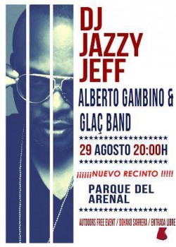 Dj jazzy jef, Alberto Gambino y Glaç band en Bilbao