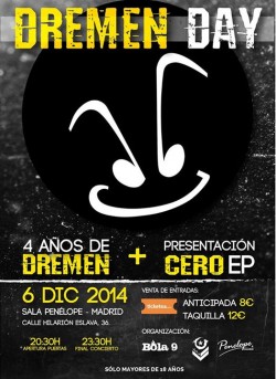 Dremen Day presentación de "Cero" en Madrid