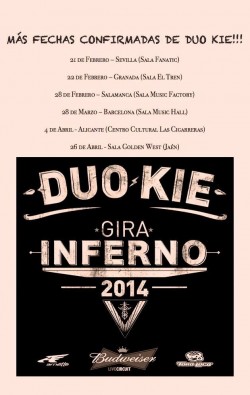 Duo Kie gira "Inferno" en Jaén