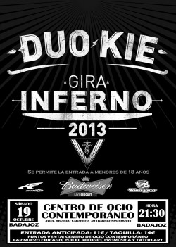 Duo Kie presenta "Inferno" en Badajoz