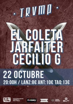 El Coleta, Jarfaiter y Cecilio-G en Madrid
