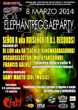Elefant Reggae Party en Torremolinos