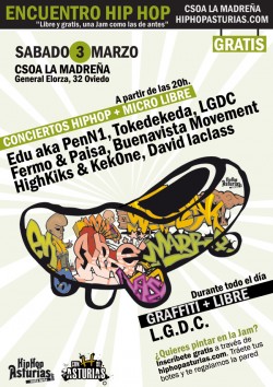 Encuentro Hip Hop La Madreña (Oviedo) en Oviedo